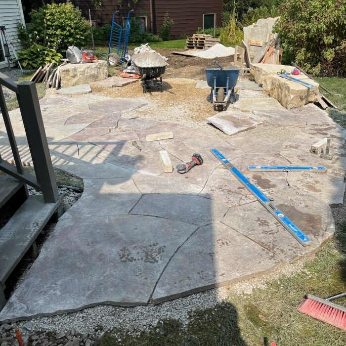 Flagstone Patio & Walkways